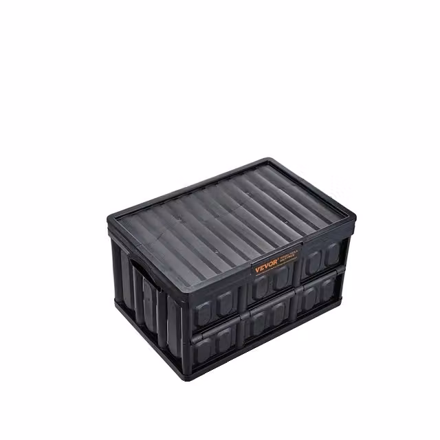 Contenitore di stoccaggio, design pieghevole, utilità impilabile, 45L