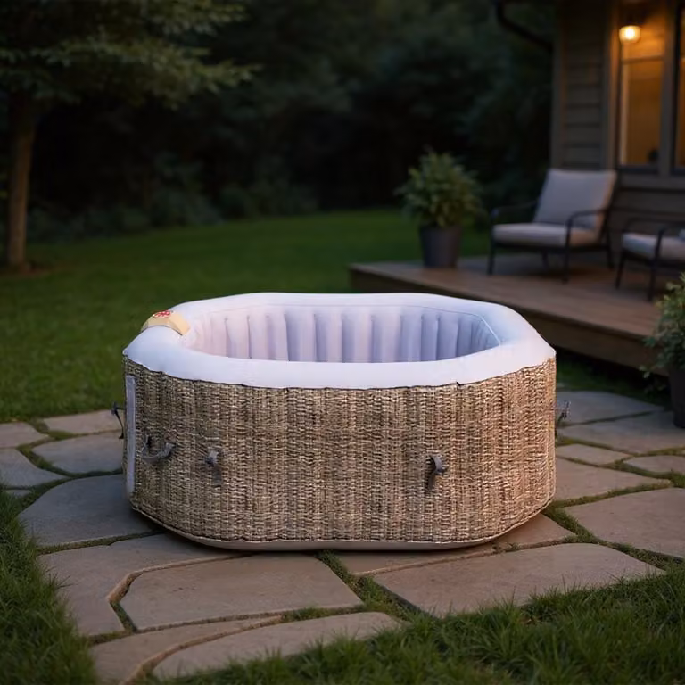 Idromassaggio mobile (gonfiabile) Belatrix Luxury 125 Rattan