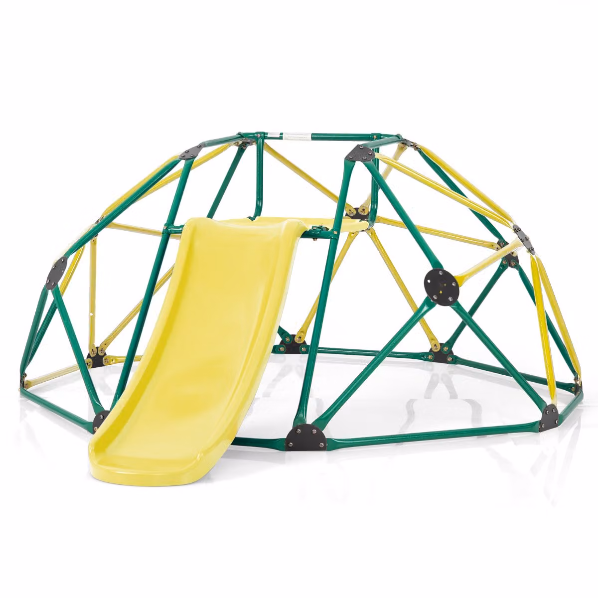 Costway Parco giochi per bambini con scivolo e struttura per arrampicata, Verde