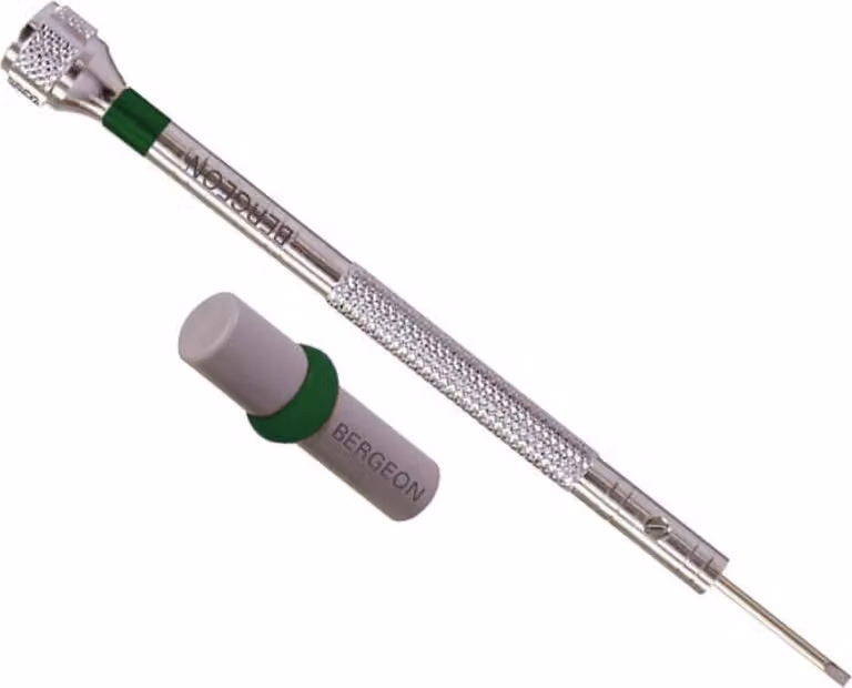 Cacciavite Bergeon 30080-J con lame di ricambio 2 00mm
