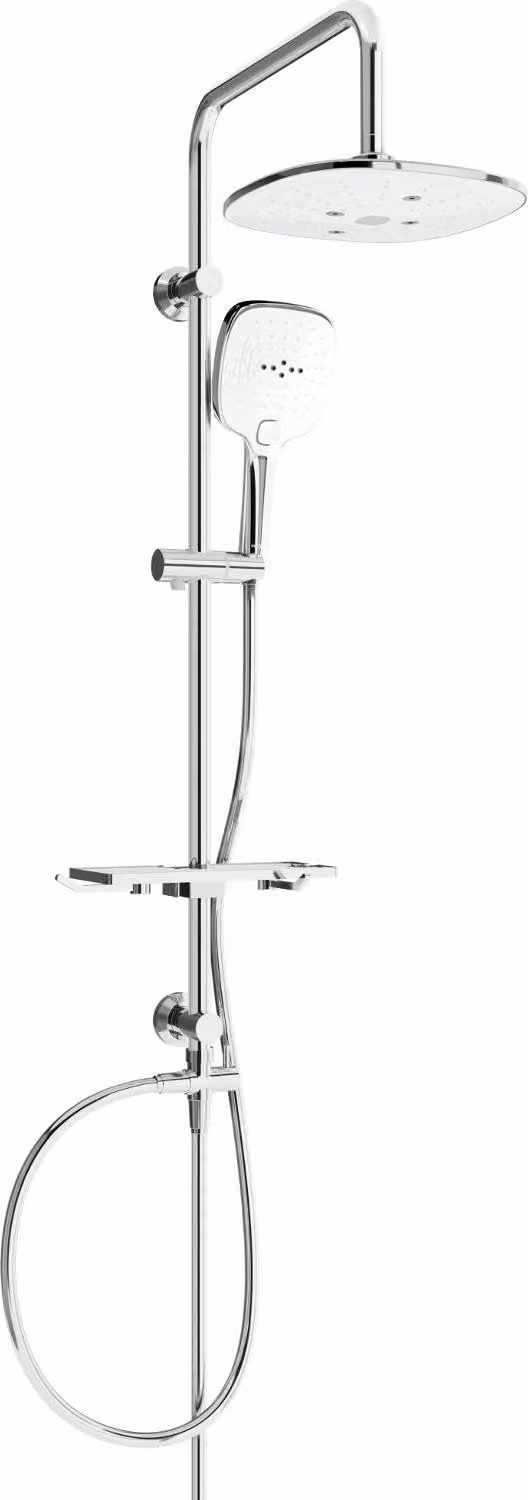 Mexen T17 colonna doccia, cromo/bianco - 798171793-02