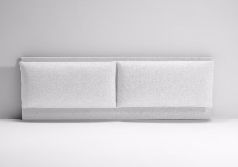 Testata Letto Imbottita - ROMA Beige 160x190 cm