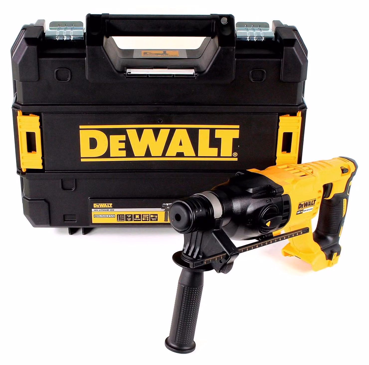 DeWalt DCH 133 NT Martello combinato a batteria 18 V 2,6 J SDS plus Brushless + TSTAK - senza batteria, senza caricabatterie