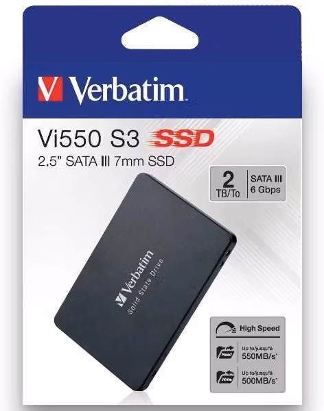 Verbatim vi550 s3 2 tb 2.5" serial ata iii - 49354V