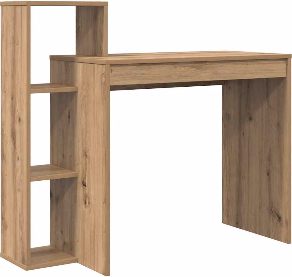 Scrivania Rovere artigianale 100 x 40 x 90 cm Legno multistrato