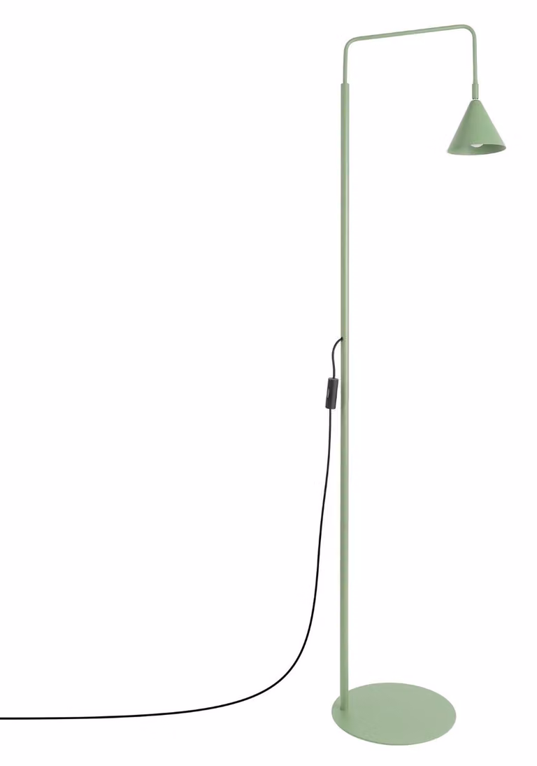 Lampada da terra NOX salvia 1xE14 10W acciaio 165x30x30cm Sollux Lighting