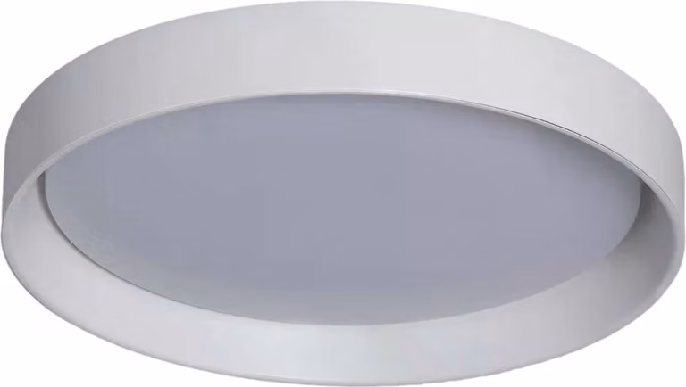 Plafone LED rotondo Royal bianco 31W, tonalità di bianco 3100 lm, metallo, dimensioni: 9x55x55 cm, IP20, Abruzzo
