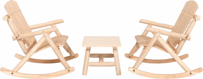 Maison Exclusive - Set da giardino a 3 pezzi in legno massello di abete rosso