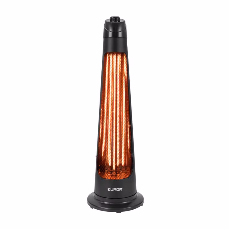 Riscaldatore a infrarossi per terrazza EUROM 86 x 24 x 24 cm 1200 W