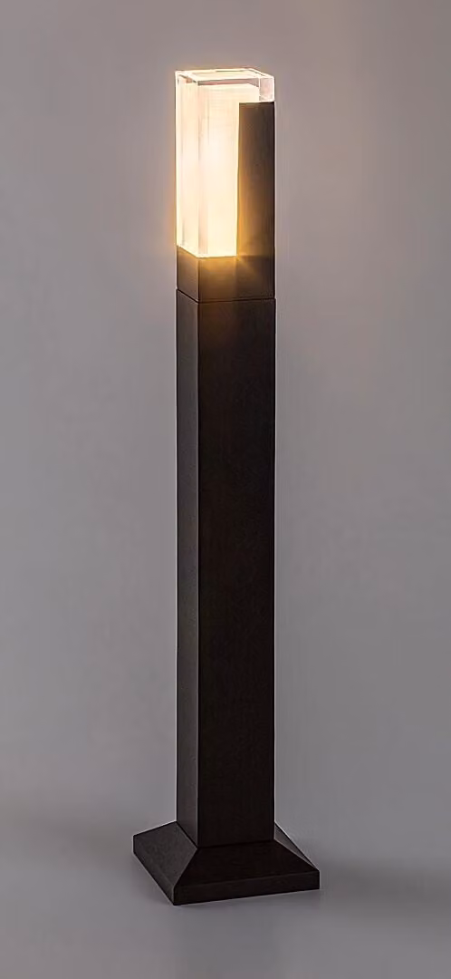 Rabalux Luce da giardino a LED nera Darvas 7W IP54 60cm CCT 77128