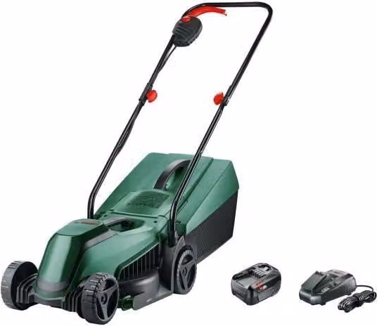 Rasaerba Bosch EasyMower 18 - con batteria 4Ah 18V - larghezza di taglio 32 cm