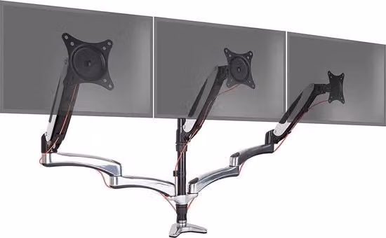 Sostegno per schermo laptop - Standaard per laptop - Braccio per monitor - Braccio di supporto per monitor