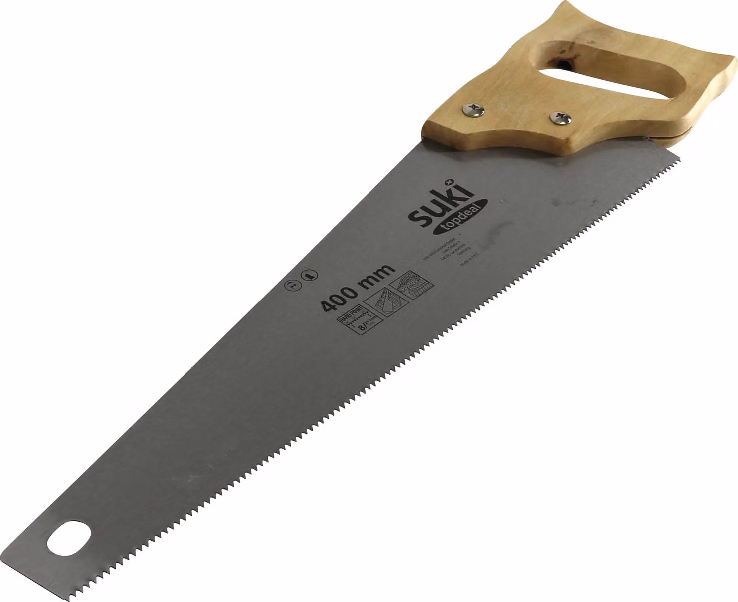 Sega manuale MASTERPROOF con manico in legno, 400 mm