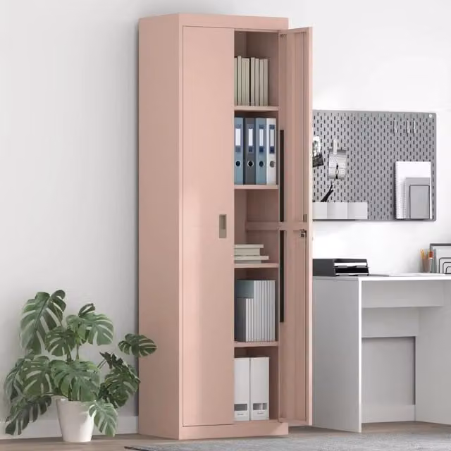 Armadio Rosa 60 x 40 x 200 cm Acciaio 3406203