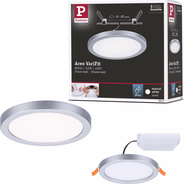Pannello da incasso LED Paulmann VariFit Areo