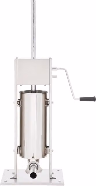 Insaccatrice manuale vidaXL in acciaio inossidabile argento 5 L