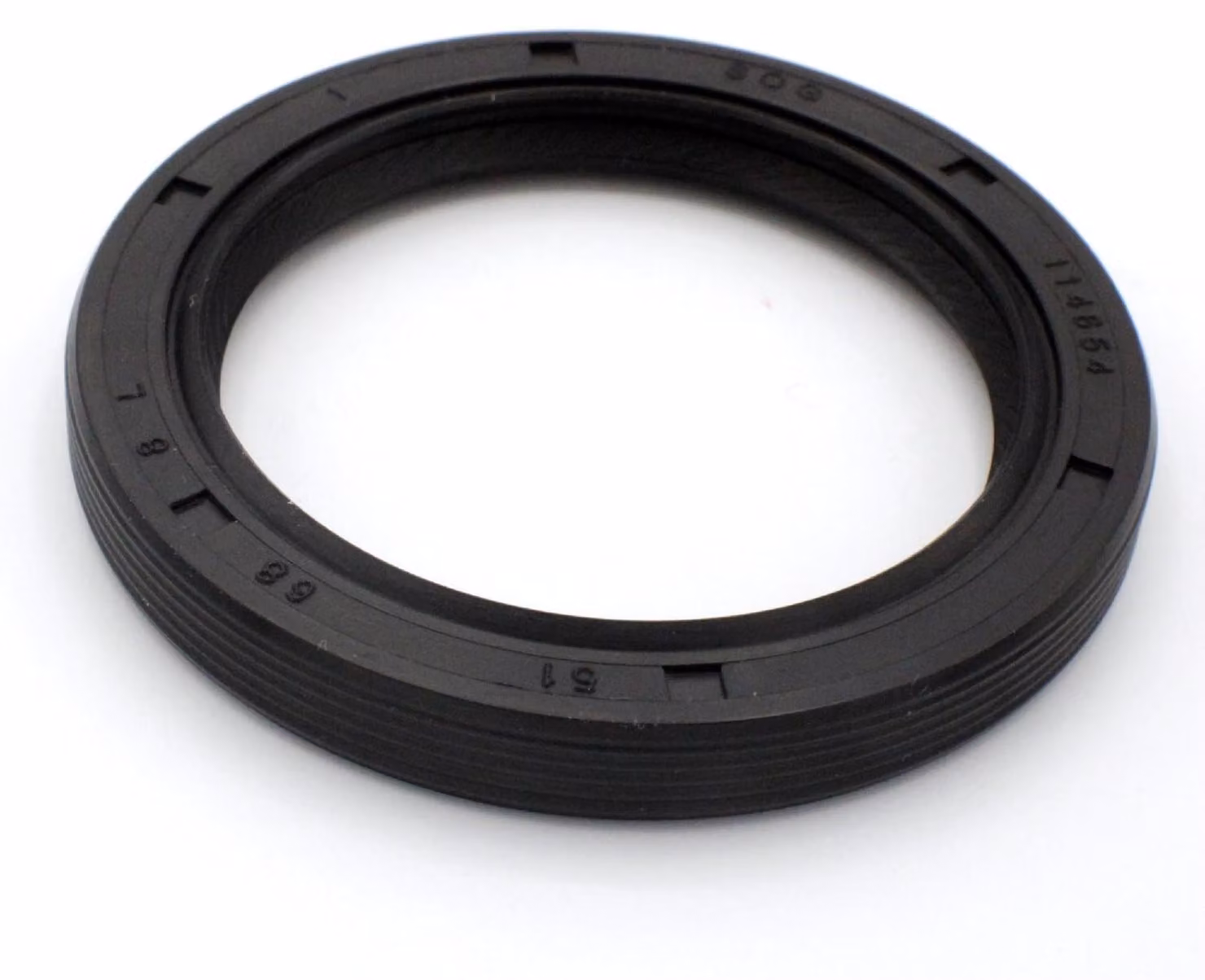 Guarnizione radiale a labbro singolo, 51x68x8 mm, NBR 70, conforme a DIN 3760 e ISO 6194