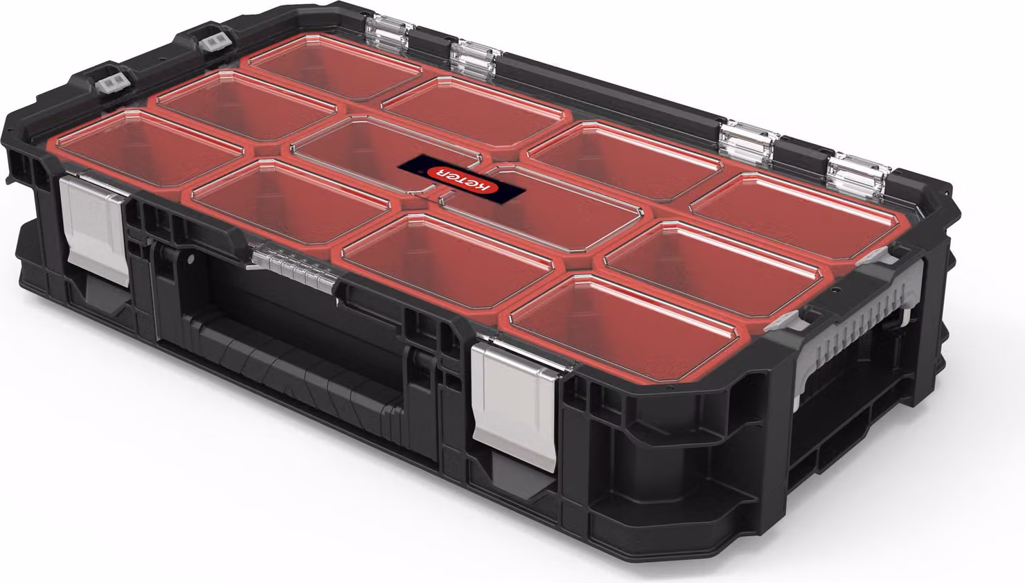 Keter 240051 custodia per attrezzature Custodia Flip nera
