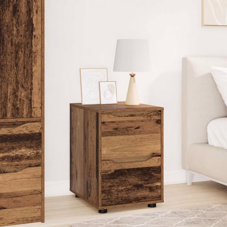 Armadio moderno vidaXL in legno ingegnerizzato marrone L 40 cm x P 48 cm x H 57 cm