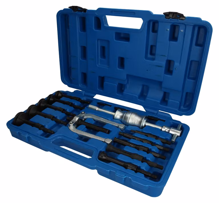 Brilliant Tools Set di estrattori per cuscinetti interni con foro base, 16 pz