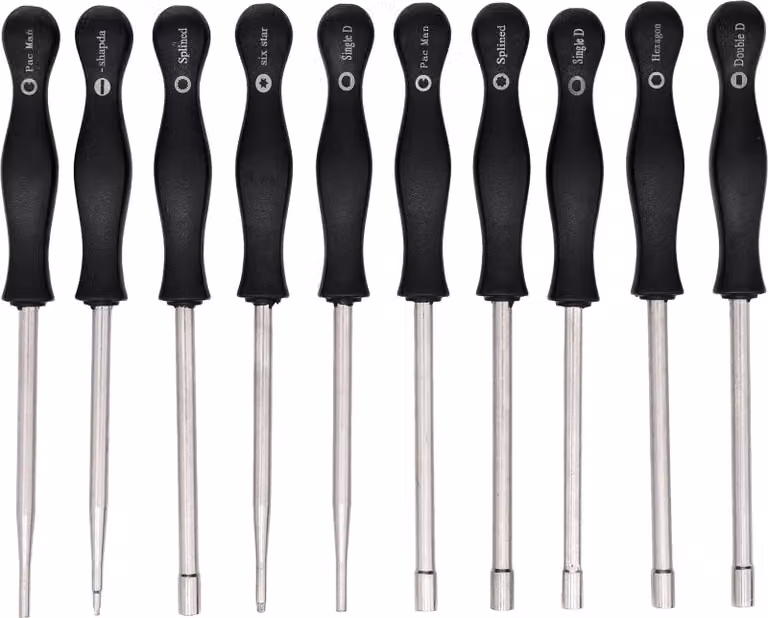 Set di 10 chiavi per la regolazione del carburatore Kraft&Dele KD11246