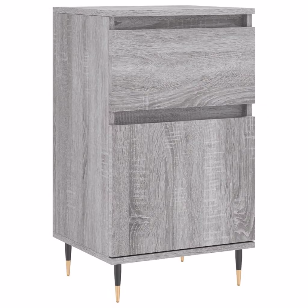 Credenza Grigio Sonoma 40x35x70 cm in Legno Multistrato