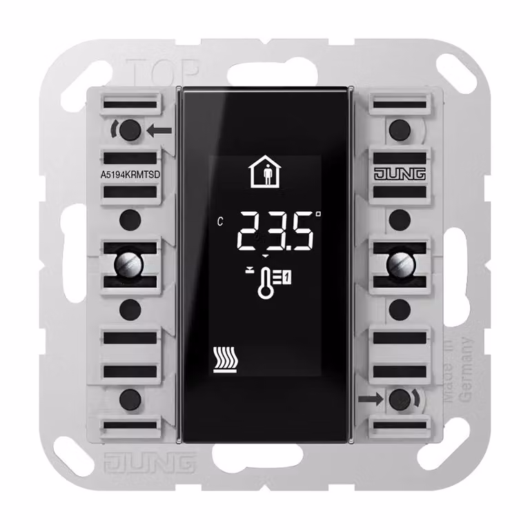 Modulo di controllo ambiente KNX compatto a 4 pieghe con accoppiatore bus A 5194 KRM ...