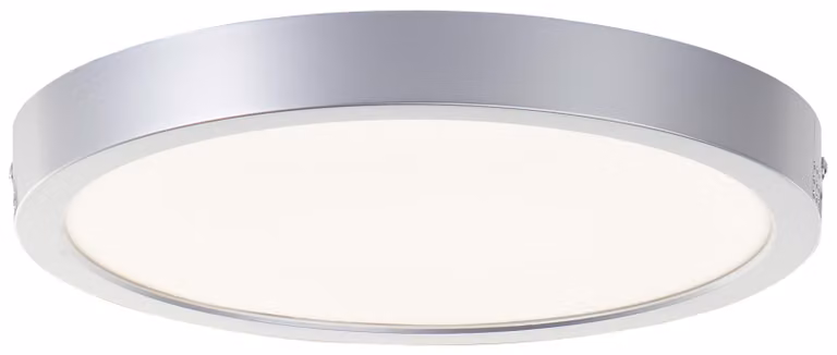 Brilliant G80885/88 Navara Lampada da soffitto 27,5 cm Plastica argento LED integrato