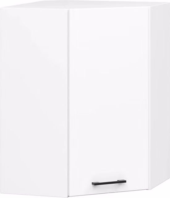 Mobile da cucina pensile modulare AKORD OLIWIA W60 Bianco, 1 anta e 2 ripiani, L 60 cm x P 30 cm x H 72 cm