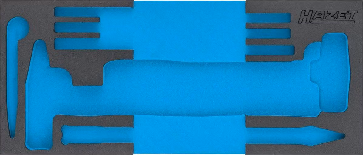 Inserto in schiuma morbida bicomponente 163-523L L x P: 392 mm x 172 mm
