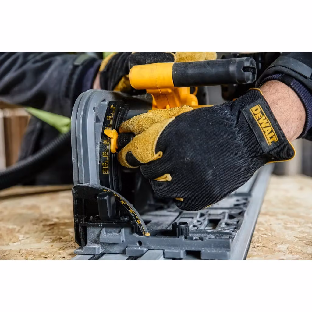 Sega ad affondamento DeWalt DCS520NT-XJ 54V XR FLEXVOLT gialla con diametro Ø 165 mm solo macchina – 2