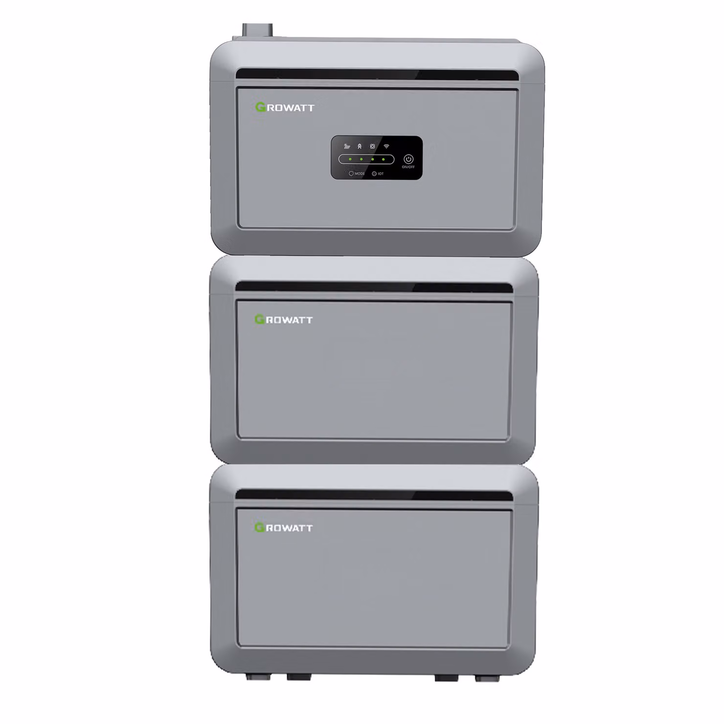 Growatt NEXA 2000 Accumulatore all in one (2048WH) con 2 batterie di estensione, facile installazione, stazioni elettriche da balcone, IP66