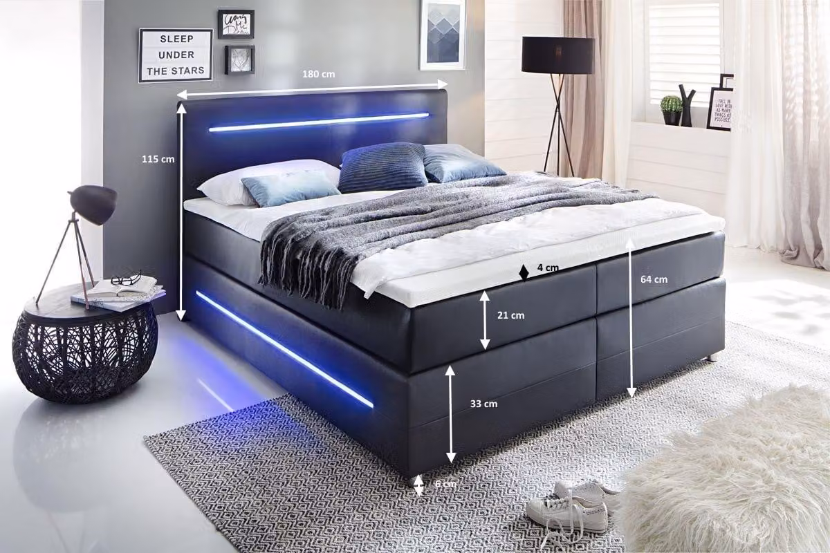 Luxus Schlafzimmer Modern Bett Polster Design Luxus Einrichtung Doppel