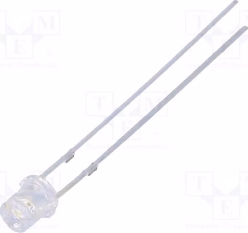 2 LED a 3 mm, colore verde, bipolari, 1560÷2180 mcd, modello OSPPD234E1A. Diodi LED a montaggio superficiale (SMD), 3 mm, angolo di visione di 140°