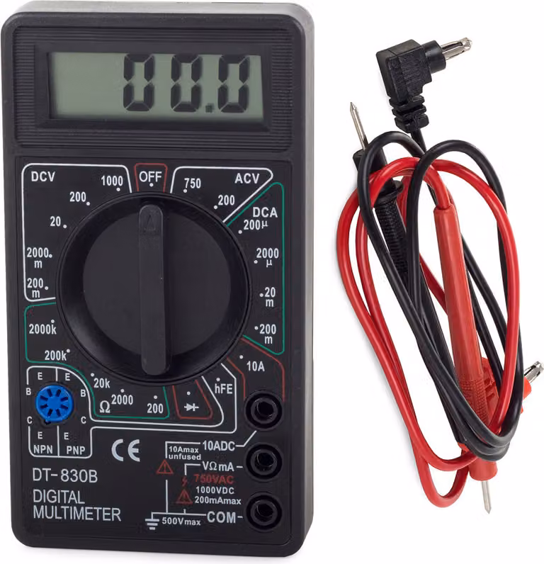 Verk 11026 Multimetro digitale DT-830B