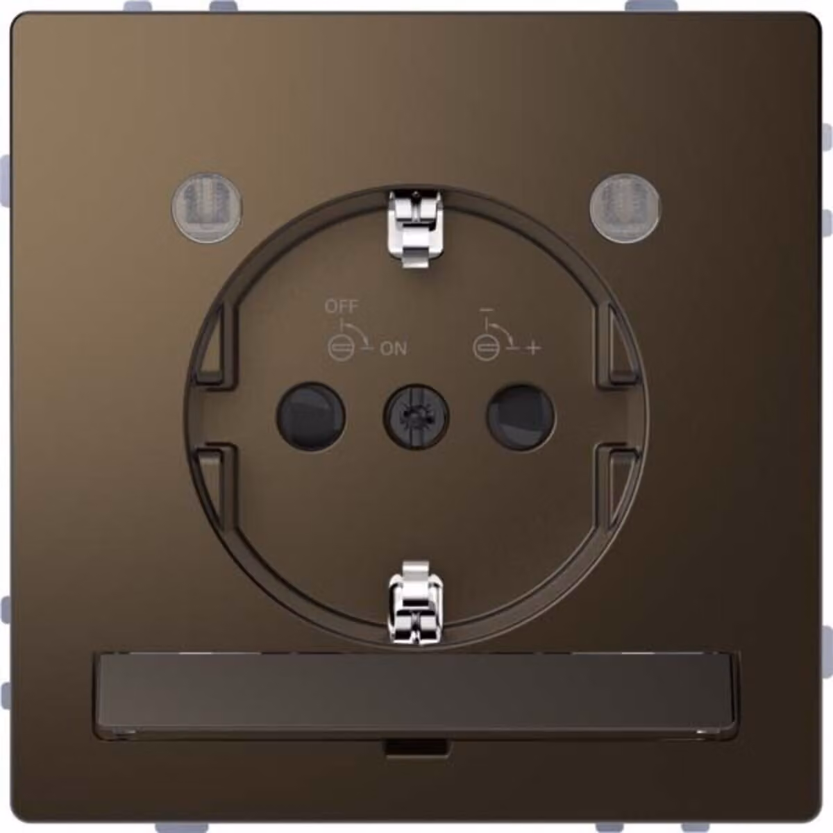 MERTEN MEG2304-6052 Presa SCHUKO Moccametallic System Design