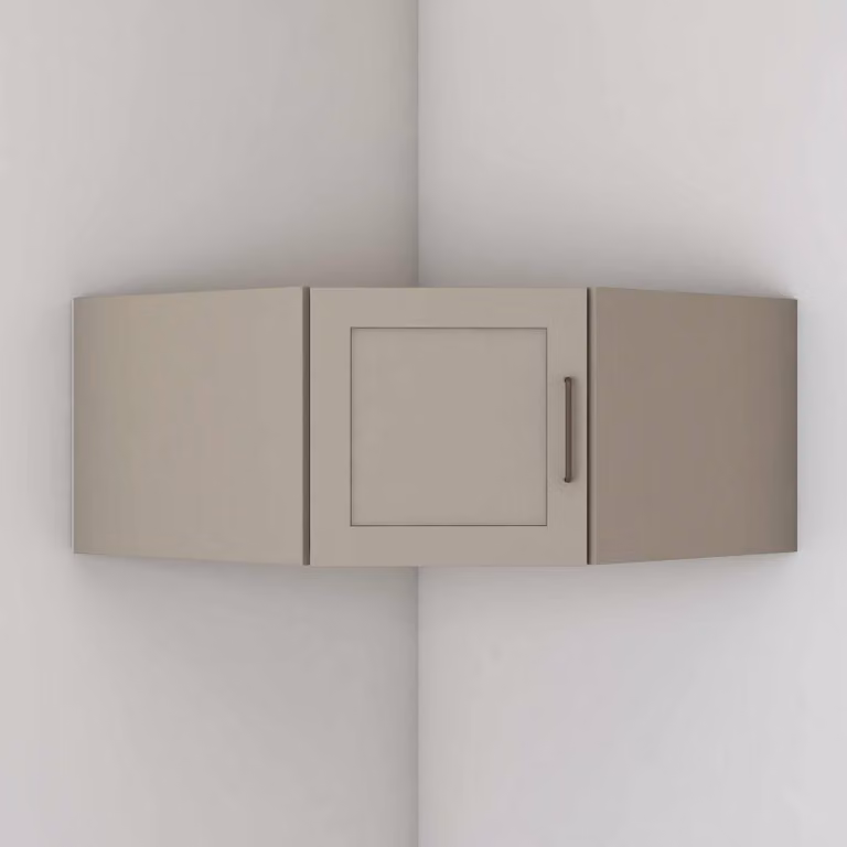 Skye Decor, armadio di alta qualità, color sabbia, 91 cm | Montaggio a parete incluso.