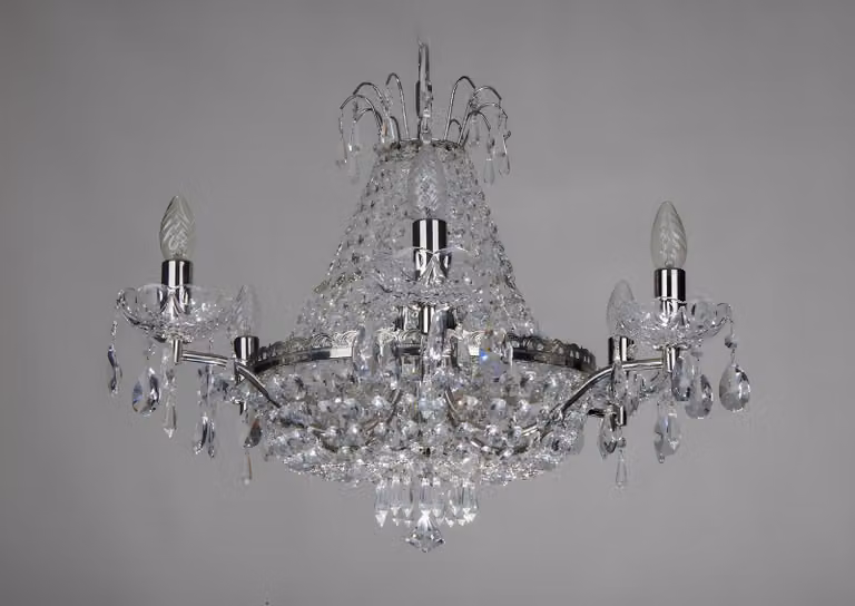 Kronleuchter Bohemia Deckenlampe Deckenleuchte Design Lampe luxus Leuchten