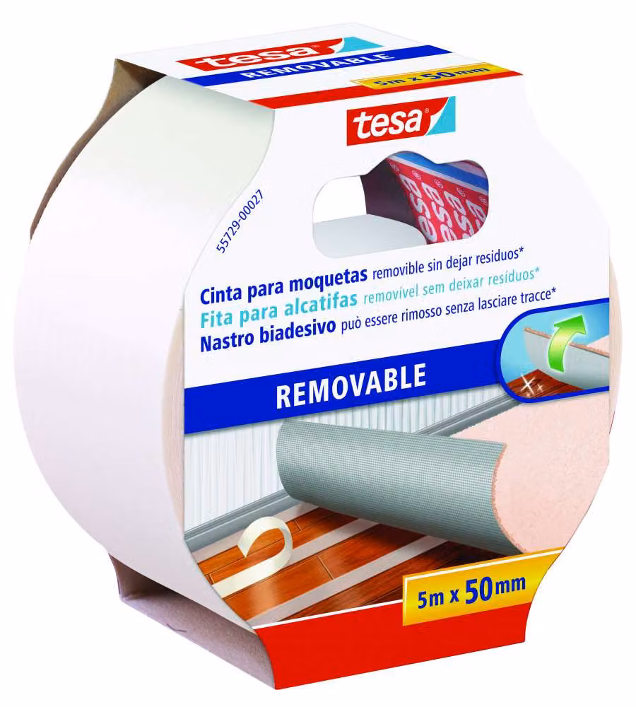 Nastro bioadesivo pavimenti rimovibile