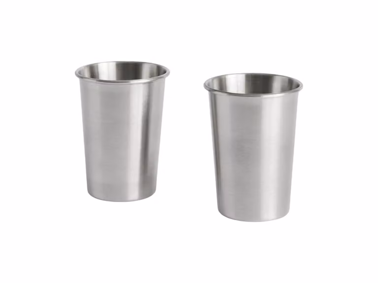 Outdoor Market Steel Bicchiere - Set da 2