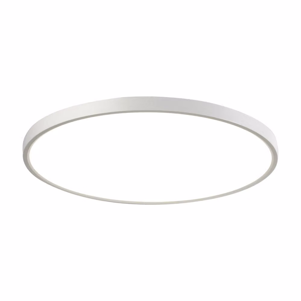 Plafone LED rotondo Calvi bianco 32W, luce bianca regolabile 3800 lm, materiale plastico, dimensioni: 2,4 x 40 x 40 cm, IP20, Italux