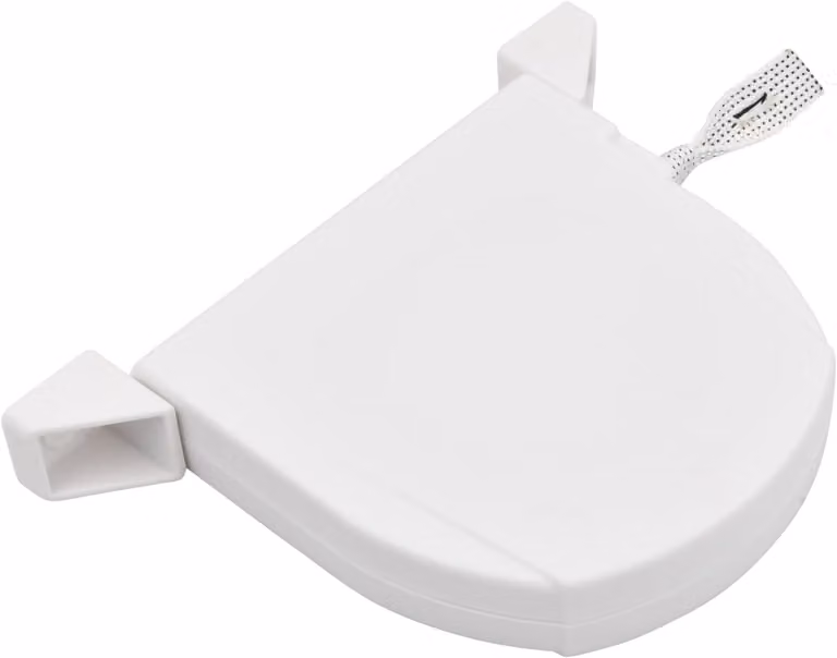 Avvolgitore per tapparelle, colore bianco, lunghezza 5 metri, larghezza 14 mm, per tapparelle