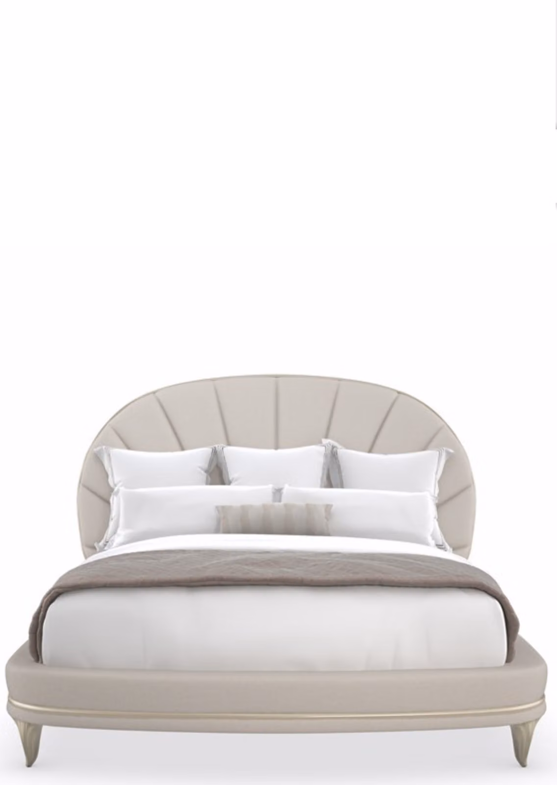 Luxus Bett Hotel Royal Möbel Stoff Betten Design Einrichtung Polsterbett Rahmen