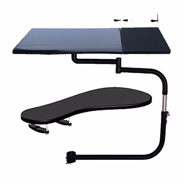 Supporto portatile per computer da tavolo, angolo regolabile, design resistente, OK330 NERO