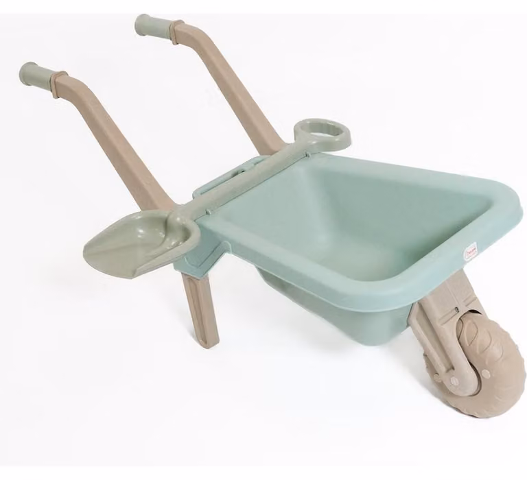 Carriola per bambini Doloni con pala, colore menta