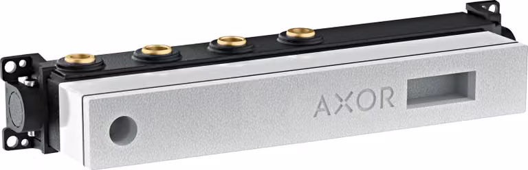 hansgrohe AXOR corps de base pour module thermostat Select, 2 consommateurs, 18310180, 18310180