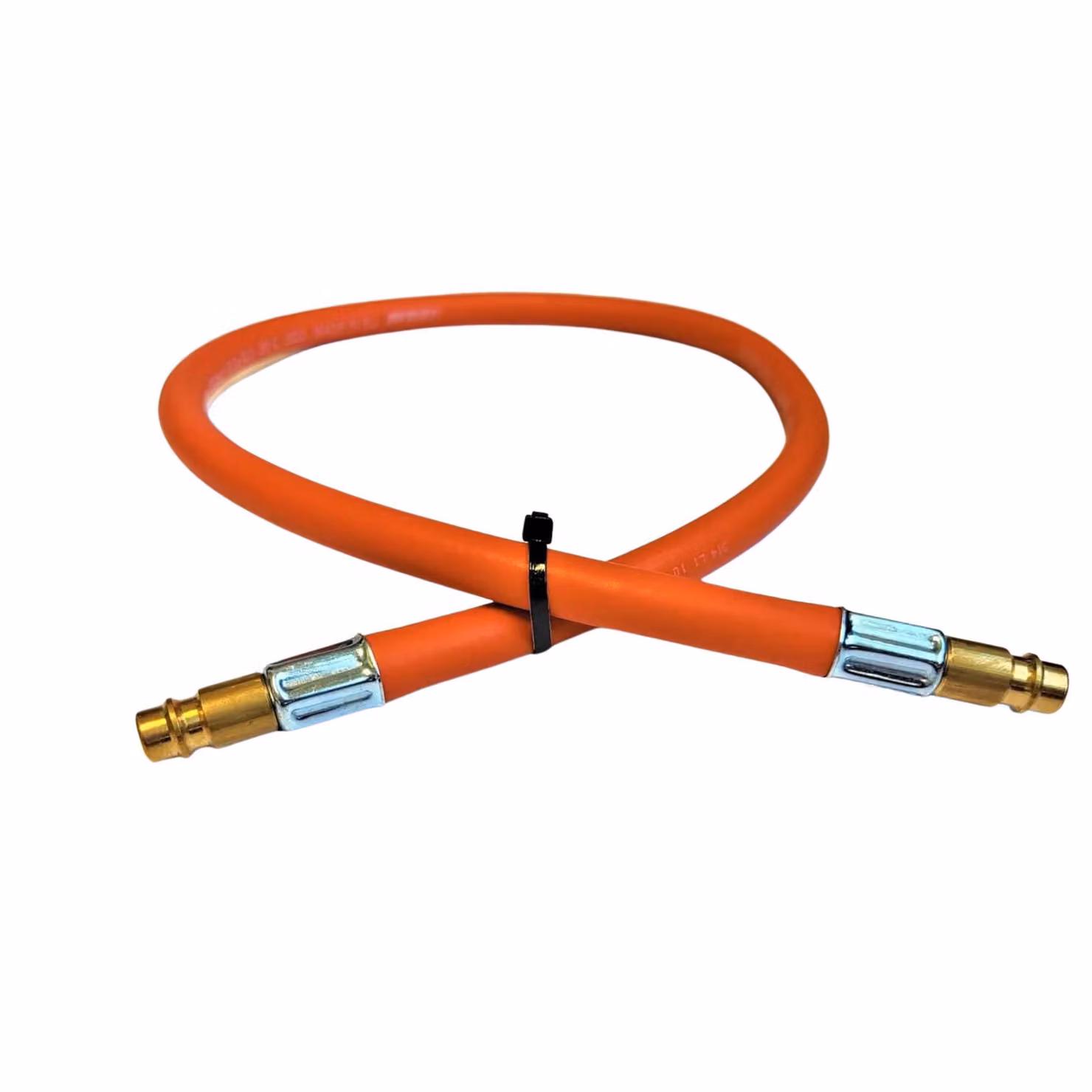 Tubo flessibile per gas propano-butano Zatech 0,5 m 20 bar Ø6,3 mm 2x DN 7,2 tipo 26 raccordo rapido LKS Tubo flessibile per gas da campeggio per il collegamento della bombola del gas