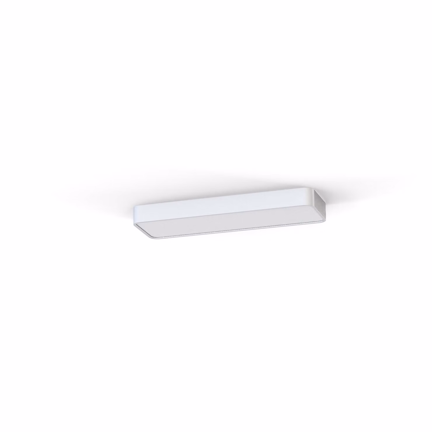 Plafone rettangolare SOFT bianco 2xT8x16W in plastica, dimensioni: 6x20x63 cm, IP20, Nowodvorski Lighting