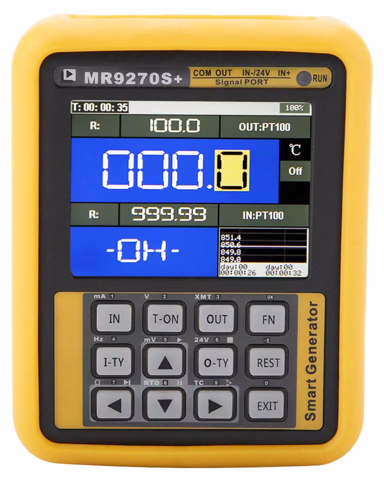 Generatore di segnale MR9270S+, 4-20 mA, portatile, alimentazione 220V AC