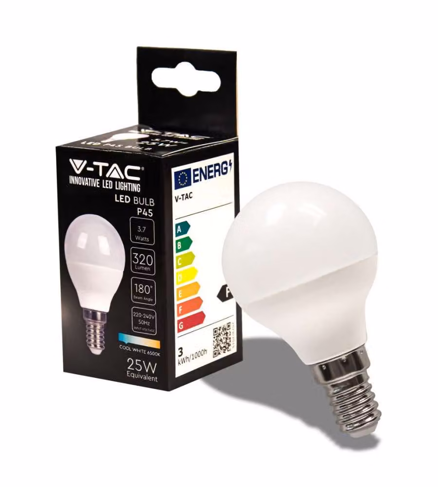 Lampadina Led E14 3.7W P45 6500k